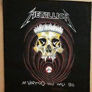 VINTAGE METALLICA BACK PATCH